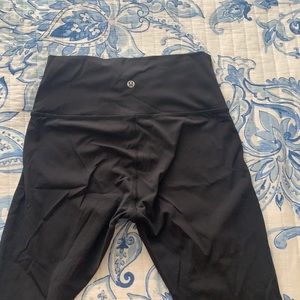 Lululemon black align leggings size 6